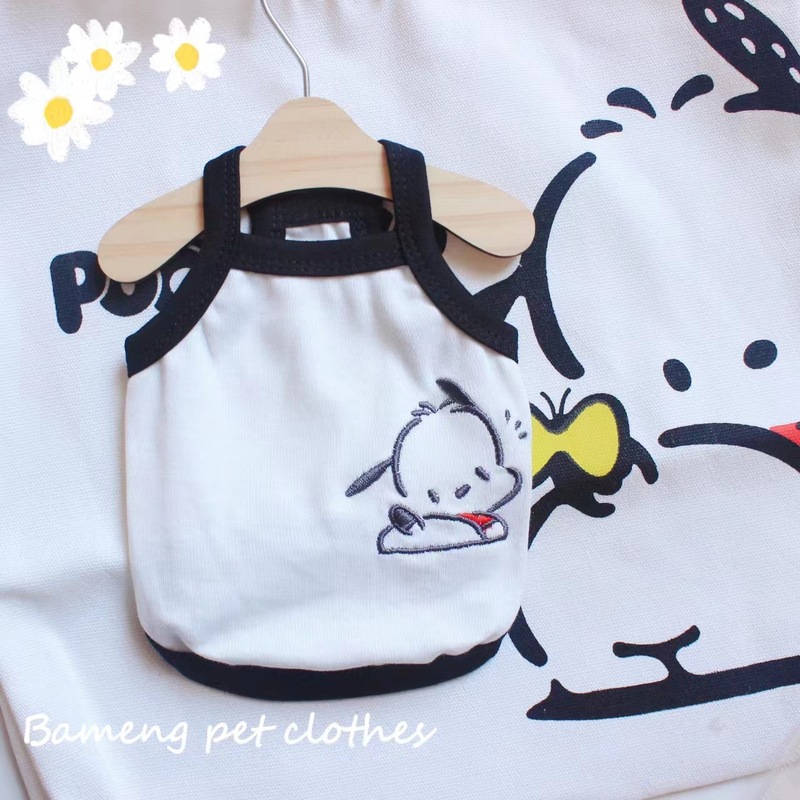 Pet summer vest Teddy Bichon Bear Small Dog Sling Shirt Cat Spring and Summer Dog Thin Clothes