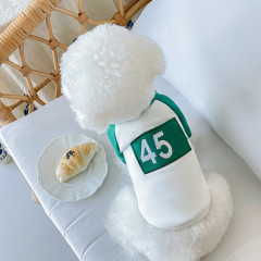 Digital sweatshirt puppy two-legged sports casual cat small and medium-sized dog spring pet clothing