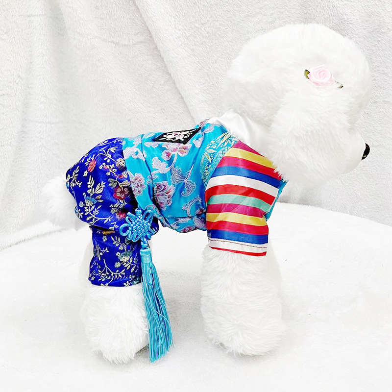 Summer pet Korean clothing small dog thin style dog fight dog clothes