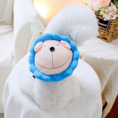 Pet circle puppy cat self-backpack cute little lion schoolbag traction bag
