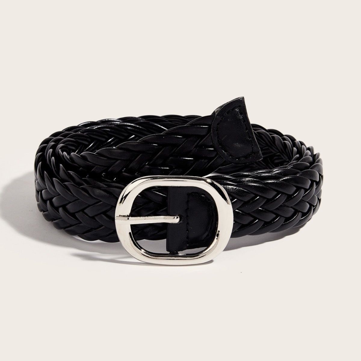 Retro canvas braided belt punched casual women's jeans decorative fashionable versatile student belt belt