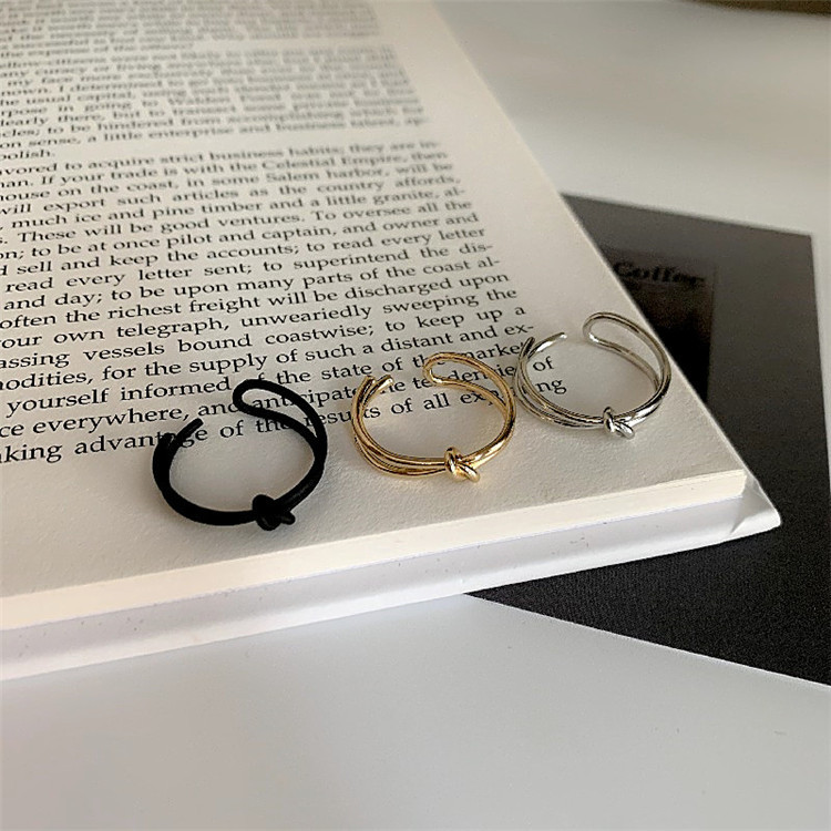 Qingdao jewelry simple versatile cold style ring ins personalized niche design light luxury trendy product ring hand jewelry