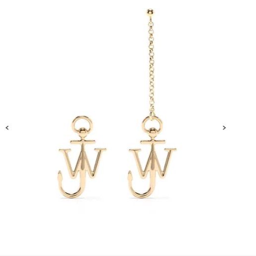 European and American ins style women's earrings, personalized earrings, 18k gold letter earrings, 925 silver needles, free shipping, 2021 new style