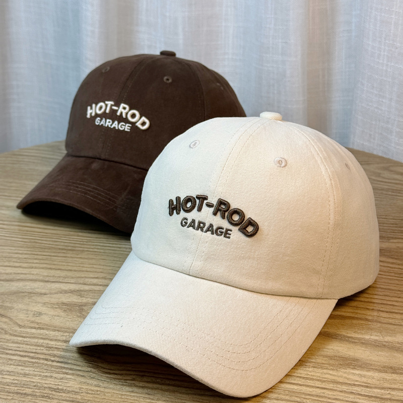 Women's spring and summer sun versatile face, small big head circumference letter embroidered sun protection baseball hat trend