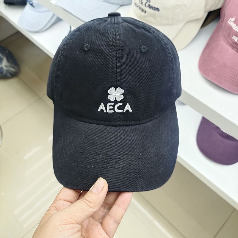 Korean wide-brimmed letter baseball cap retro fashionable and versatile curved bridle showing face small duckling hat outdoor sun visor student hat