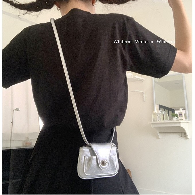 Foreign trade cross-border designer mini coin wallet for women in spring Korean new one-shoulder crossbody chain lipstick bag