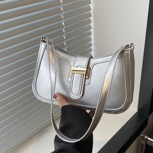 Retro fashion casual square bag for women in summer new fashion trend casual armpit handbag crossbody bag