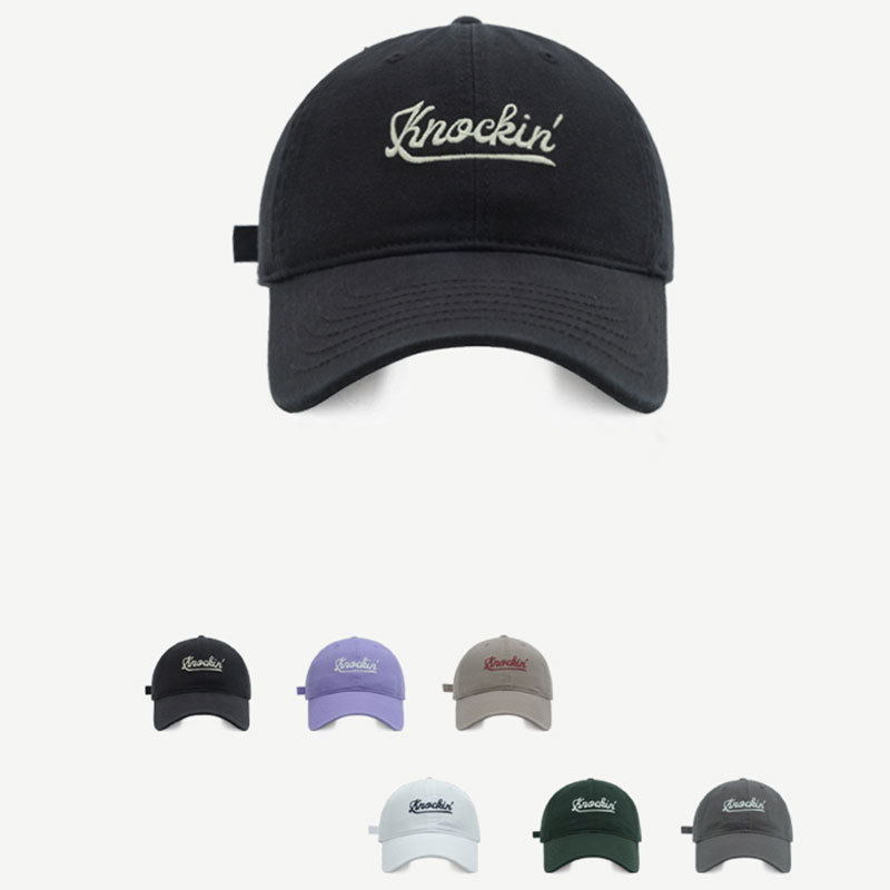 New American high-quality baseball cap for women in spring and summer letter embroidered soft top baseball cap fashionable versatile sun hat