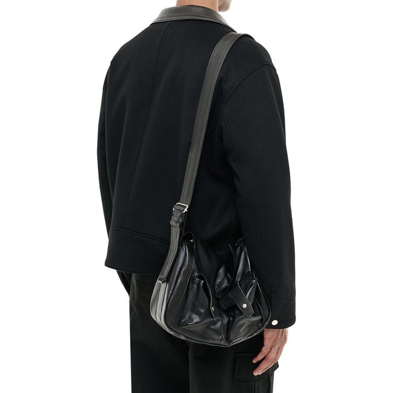 New product retro niche original postman bag soft leather crossbody bag neutral ins tote bag street trend shoulder bag