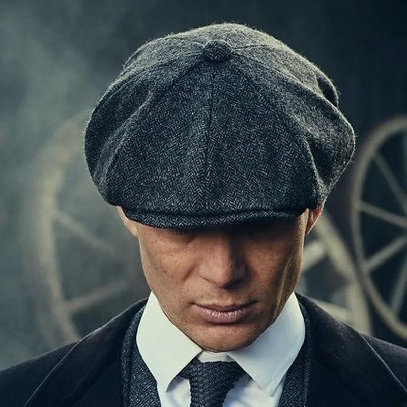 Razor Party Hat Bloody Gangster Beret Male Octopus Painter Hat Girl Newspaper Boy British Hat Retro