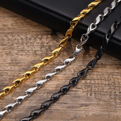 Stainless steel men's handmade chains Fashion trends Denim chain bracelet BR-1549