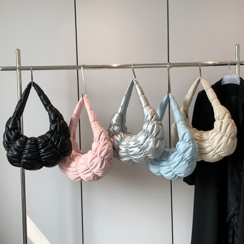 COS Croissant bag new underarm croissant bag fold cloud bag large capacity dumpling bag one shoulder half moon bag