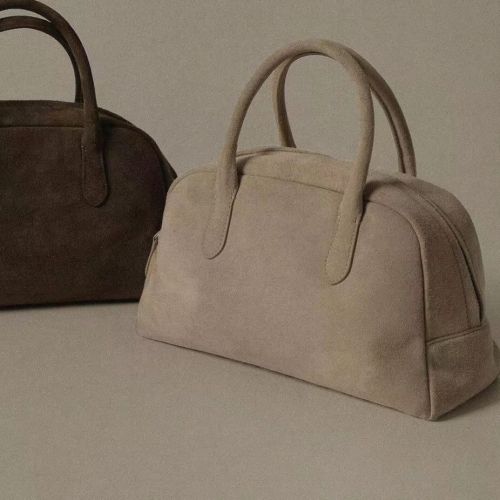 New autumn and winter niche bowling large capacity golf handbag Boston women's bag
