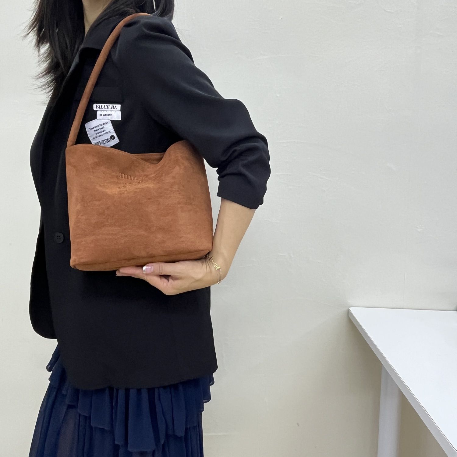 New Maillard Fashion Velvet This Year's Fashion Shoulder Bag Tote Bag Handbag Bag Women