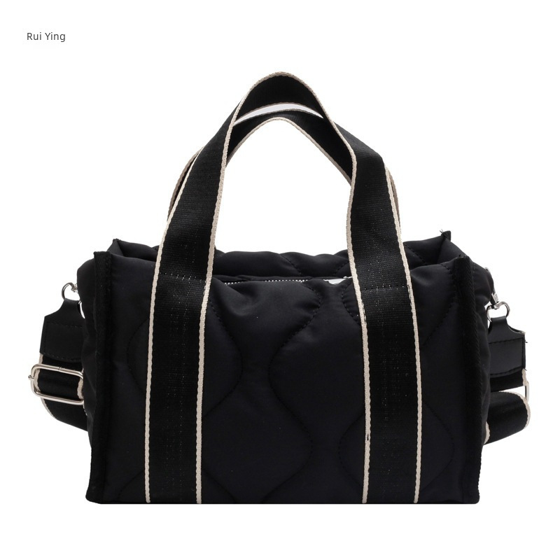 Korean style fashion handbag bag for women new Ruiying small square bag nylon cloth one-shoulder crossbody bag