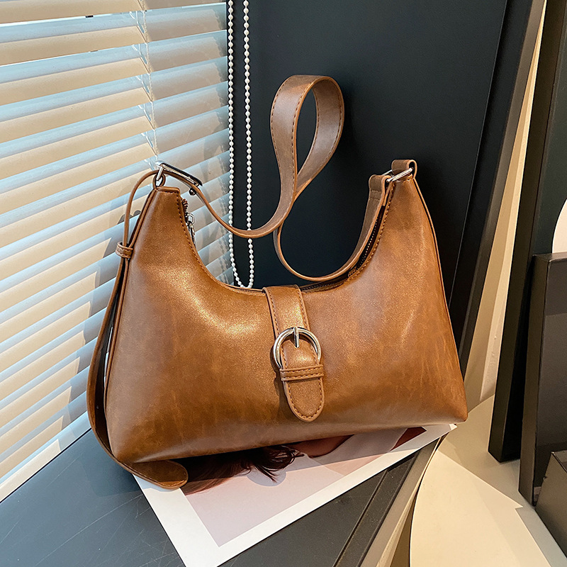 Women's bag underarm bag new large capacity high-end niche design one-shoulder handbag women's cross-border foreign trade