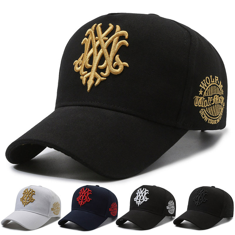 Big head circumference high top hat men's Korean style trendy plus size baseball cap suitable for round face fashionable and versatile large-size baseball cap