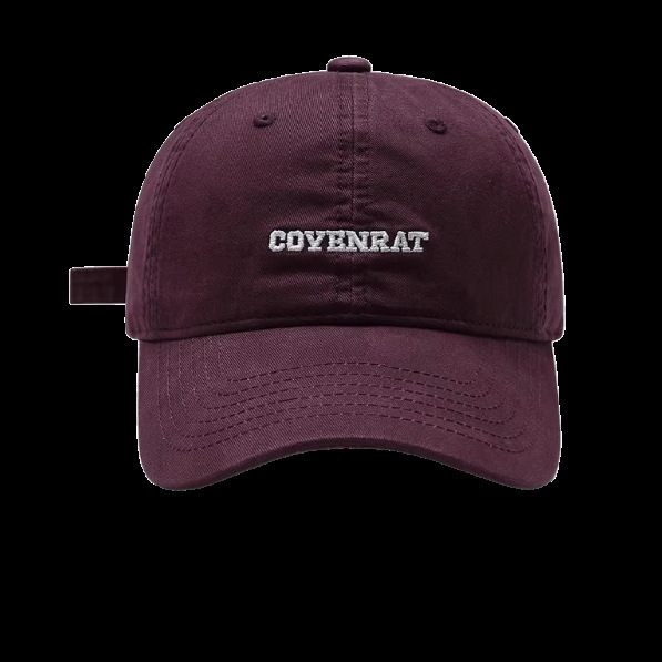 New Korean style baseball cap wide brim big face showing small men and women's big head circumference soft top embroidered baseball cap
