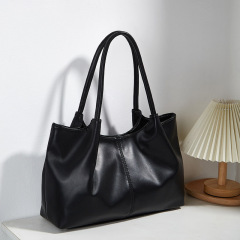 New Women's Large Capacity Tote Bag Niche Underarm Bag Fashion Simple Commuter One-Shoulder Handbag Women's Bag
