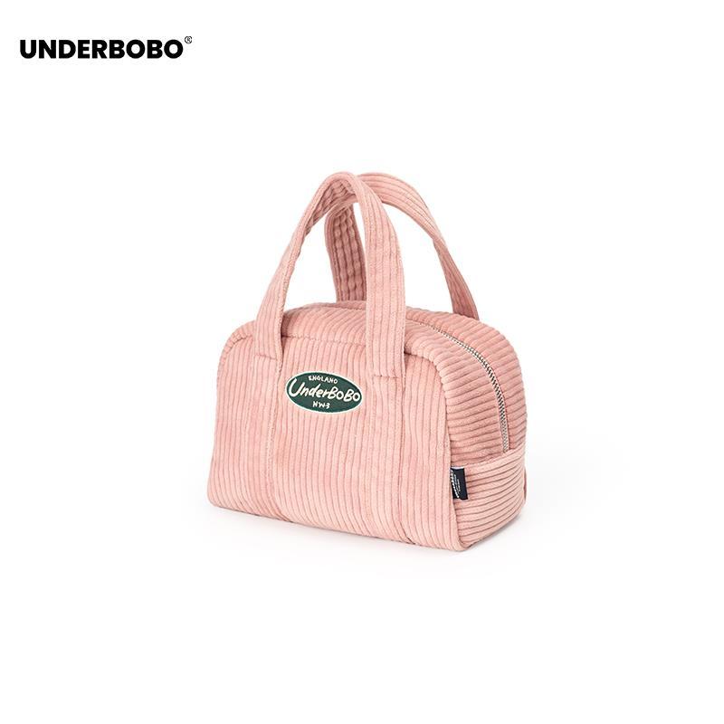 UNDERBOBO-U series corduroy handbag small bag light luxury commuter men and women style Anderbor