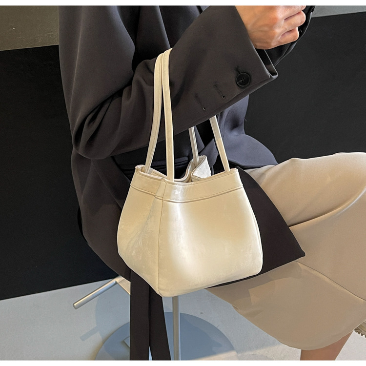 Women's bag high-end suede bucket bag summer new birthday style handbag shoulder bag variety of backing methods for women