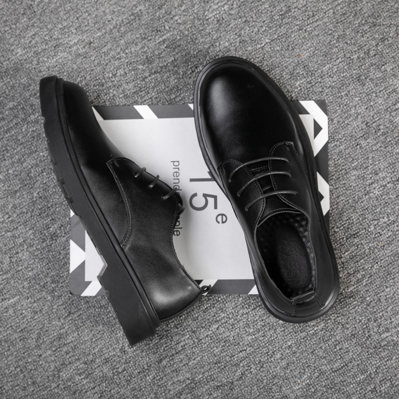New formal leather shoes men's leather shoes trendy shoes business men's shoes autumn fashion single shoes one-piece shipping