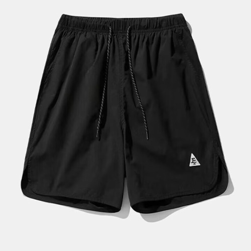 Mountain retro casual shorts summer trendy brand simple men's versatile shorts sports five-point pants