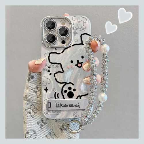 Line Dog Suitable for Xiaomi 15ULTRA Mobile Case Advanced Sense Redmi K80 with Lens Film NOTE Bracket Hanging Rope