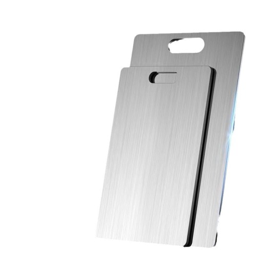 304 antibacterial chopping board for kitchen, stainless steel cutting board for household cutting board