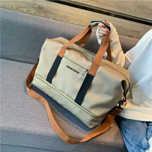 Travel bag, hand-held large capacity swimming for men and women, luggage waterproof storage bag, short trip, lightweight, business trips, travel Oxford bag