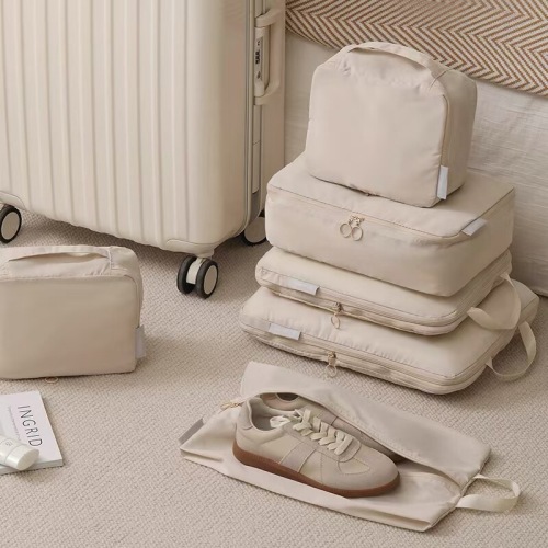 Travel clothes storage bag compressible partition bag clothes business travel decoration bag space saving portable suitcase storage