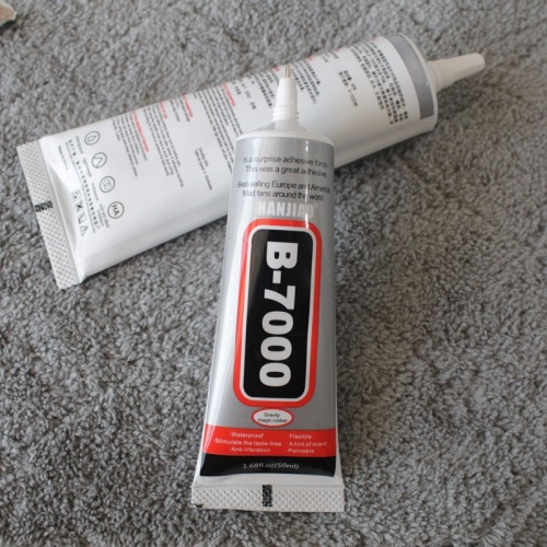 B7000 Glue for Phone Screen DIY Decorative Pearl Adhesive, Needle-Type Phone Case Dotting Glue