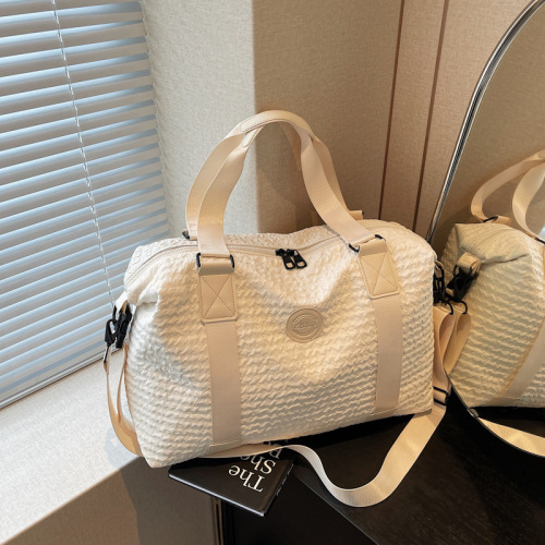 New simple and fashionable fitness bag large capacity leisure travel storage bag women's sports yoga training bag wholesale