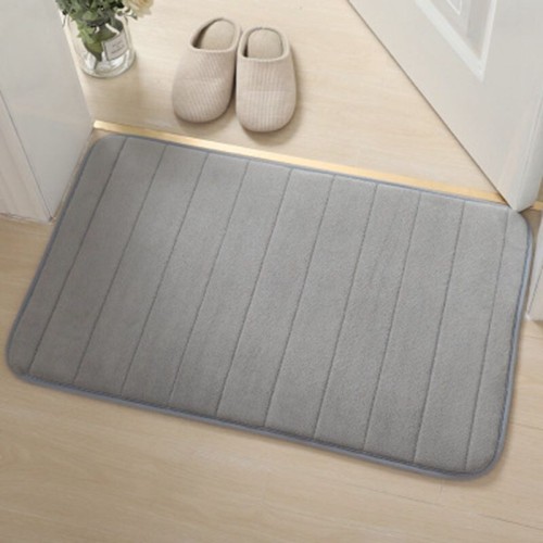 Pure Color Coralline Mat Entrance Washable Entry Mat Bathroom Shower Anti-Slip Pad Overseas Trade Special Supply