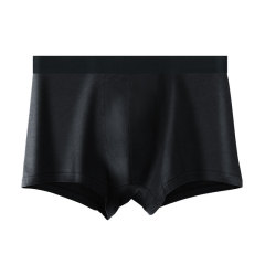 Men's underwear, cotton boxer, antibacterial Xinjiang cotton solid color boxer, pure cotton sports men's underwear wholesale