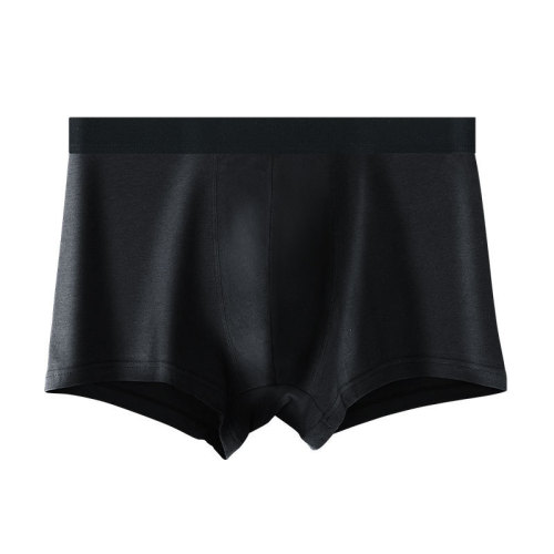 Men's underwear, cotton boxer, antibacterial Xinjiang cotton solid color boxer, pure cotton sports men's underwear wholesale