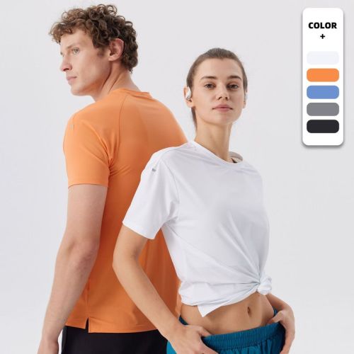 Dijia quick-drying T-shirt outdoor sports short-sleeved men and women hiking mountaineering elastic running fitness clothing quick-drying clothes short-sleeved