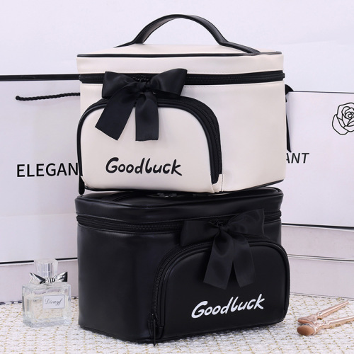 Cross-border new product Dieyun cosmetic bag large capacity high-end sense Xiaoxiangfeng portable cosmetic storage bag toiletry bag