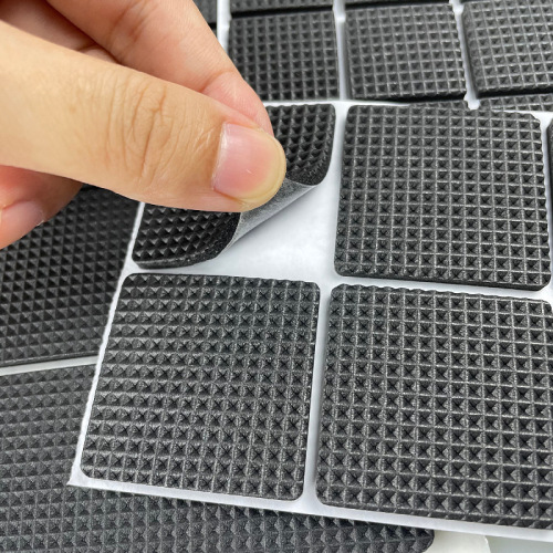EVA Foam Furniture Non-Slip Mat, Single-Sided Backing Self-Adhesive Grid Foam Desk Leg Pad, Desk and Chair Noise Reduction Durable Pad