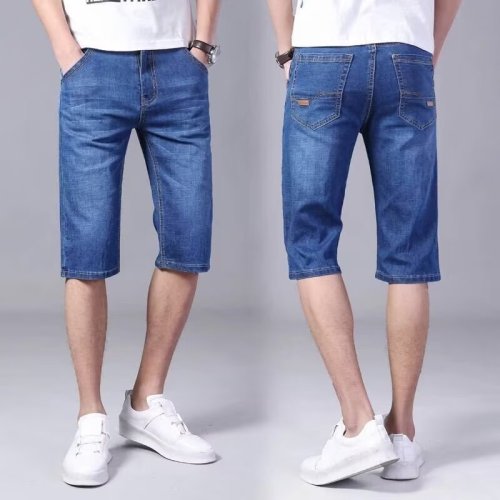 Cross-border best-selling black slim straight-leg men's riding pants five-pocket summer cheap loose work pants wholesale