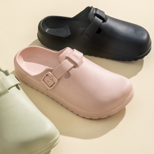 Medical professional slippers, operating room thick sole hole shoes, drivable soft bottom nurse slippers, anti-slip EVA Birkenstock shoes