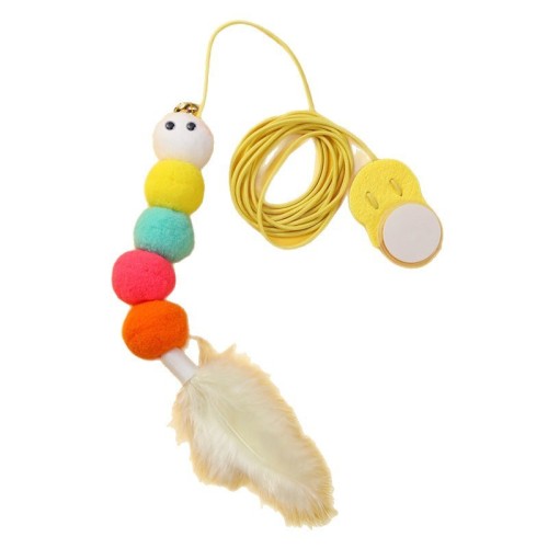 Hanging door-style cat toy cat swing elastic rope cat stick hanging self-exciting and biting pet supplies