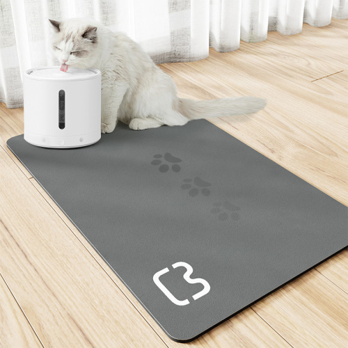 Minimalist Pet Feeding Pad Repeat Wash Cat and Dog Pad Water Absorbent Anti-Slip Pad Rest and Sleeping Pad Training Pet Pad