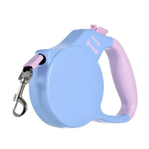 Factory direct-supply handheld pet leash small and medium-sized dog automatic telescopic walking leash to prevent explosion-proof