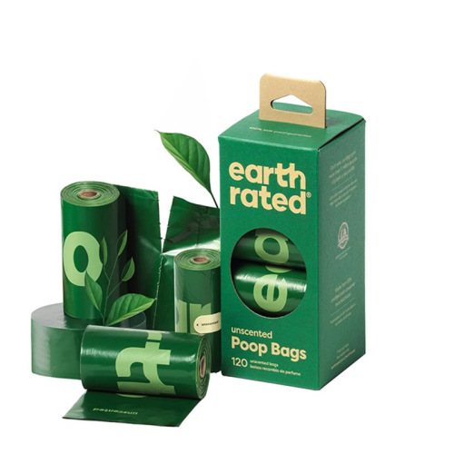 Canada EarthRated defends the earth's soy bags thickened pet poop bags to pick up toilet cat poop garbage bags