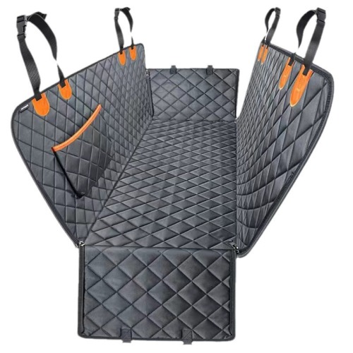 Pet supplies Dog travel car rear seat anti-scratch bite mat 600D Oxford cloth waterproof cat car mat