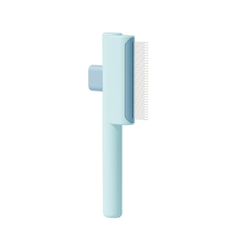 Cross-border pet comb, one-click knot removal artifact for cat combing hair, self-cleaning combing combing dog combing