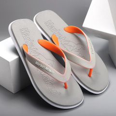 Men's flip-flops men's rubber flip-flops for outdoor wear sports beach non-slip wear-resistant eva clip-on slide