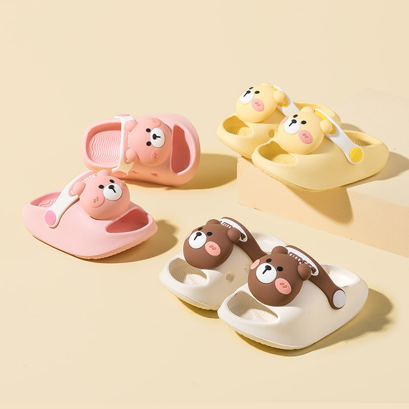 Children's slippers indoor summer boys baby men's and women's home slippers soft bottom lightweight children's hole-in-the-wall shoes wholesale