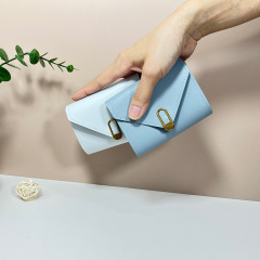 Cross-border organ card bag for women large capacity multi-card business card bag envelope card clip coin wallet card bag wholesale